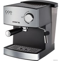 Рожковая кофеварка Polaris PCM 1528AE Adore Crema (серый)