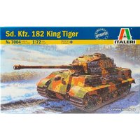 Сборная модель Italeri 7004 Немецкий тяжелый танк Sd. Kfz. 182 King Tiger