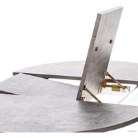 Кухонный стол Мебель Импэкс Leset Капри (камень темный/белый)