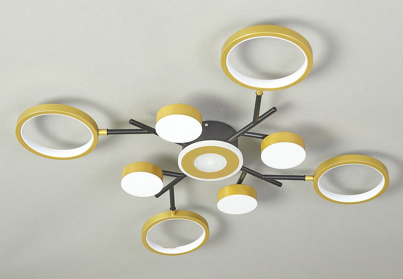 

Подвесная люстра Escada 10206/9 LED*97W Black/Gold