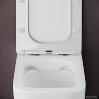 Унитаз приставной Ceramica Nova Cubic Rimless CN1809