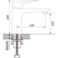 Смеситель Shevanik S4401C