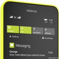Телефон Nokia Lumia 630 Dual Sim Yellow