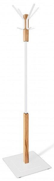 

Вешалка для одежды Sheffilton Альберо SHT-CR20 (прозрачный лак-белый муар)