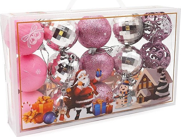 Елочная игрушка MonAmi Шар Барби BAR23-093 (15 шт)