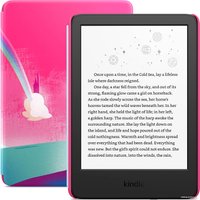 Электронная книга Amazon Kindle Kids 2022 (розовый, с обложкой Unicorn Valley)