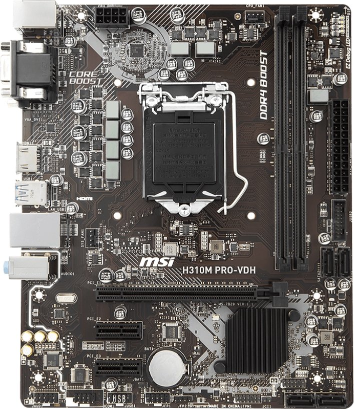 

Материнская плата MSI H310M PRO-VDH