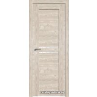 Межкомнатная дверь ProfilDoors 2.75XN R 70x200 (каштан светлый, стекло белый триплекс)