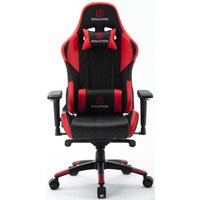 Игровое (геймерское) кресло Evolution Racer (черный/красный)