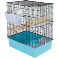 Клетка Дарэленд Craft 60 Шиншилла-2 43062бирюз-черн