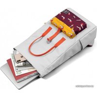 Городской рюкзак MAH MR20C1965B01 (светло-серый/бордовый)