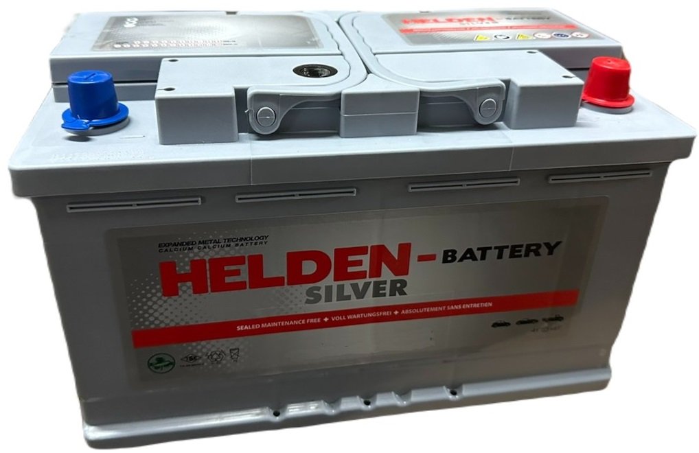

Автомобильный аккумулятор Helden R+ низ. (85 А·ч)