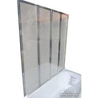 Стеклянная шторка для ванны Cerutti Spa Bouna 130x140