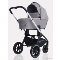 Универсальная коляска Rant MOWbaby Zoom PU (3 в 1, silver beige)