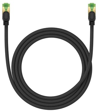 Baseus High Speed CAT8 40Gigabit Ethernet Cable (2 м, черный)