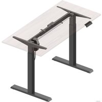Стол для работы стоя ErgoSmart Electric Desk Compact (альпийский белый/черный)