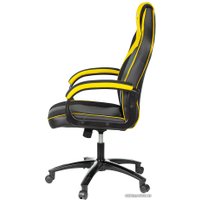 Игровое (геймерское) кресло Zombie Viking 2 Aero (черный/желтый) в Бресте