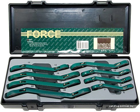 Набор ключей Force 50811 8 предметов