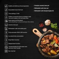 Медленноварка Lauben Slow Cooker 3500SB