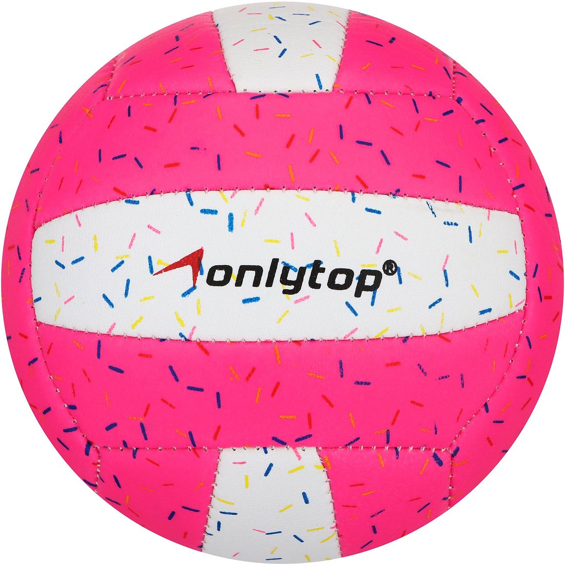 

Волейбольный мяч Onlytop Пончик 4166906 (2 размер)