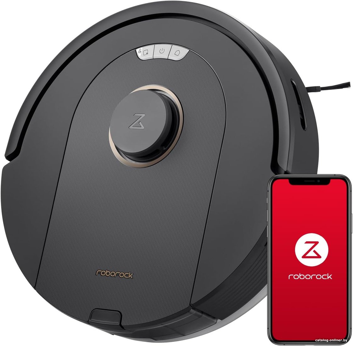 Робот-пылесос Roborock Q5 Pro (с русской озвучкой, черный)