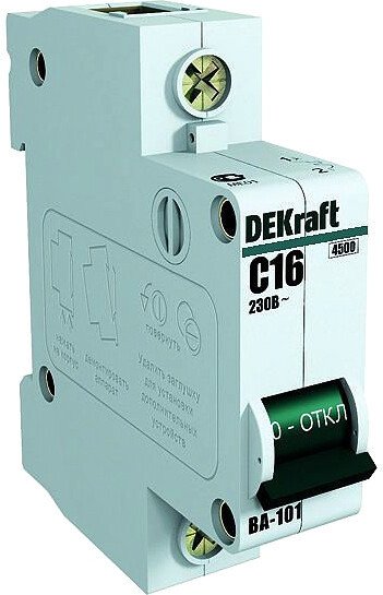 

Выключатель автоматический Schneider Electric DEKraft 11055DEK