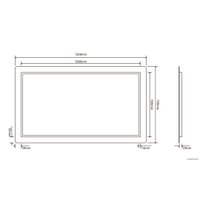  Roxen Зеркало Irida Long 510185-120 120х70