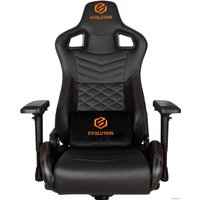 Игровое (геймерское) кресло Evolution Conqueror (черный)