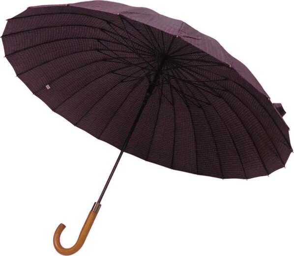 

Зонт-трость Ame Yoke L65-24CH-1 (бордовый)