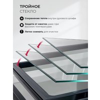 Электрический духовой шкаф LEX EDS 1000 BBL