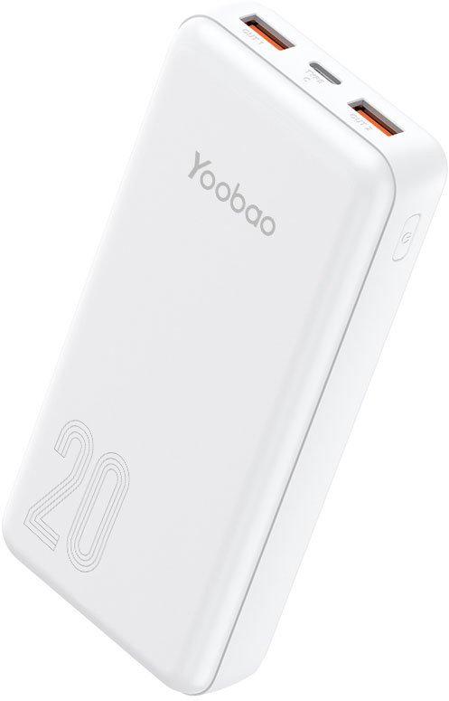 

Внешний аккумулятор Yoobao 2D 20000mAh (белый)