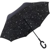 Зонт-трость Wahoo Небо внутри YF7396 (black)