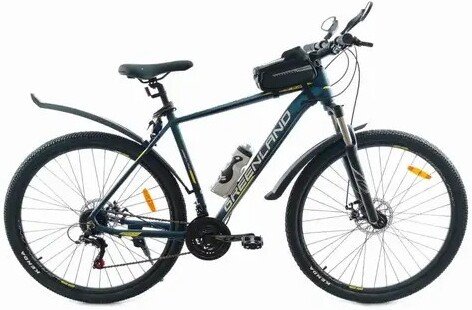 

Велосипед Greenland Oasis 26 р.14 2025 (синий/желтый)