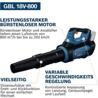 Ручная воздуходувка Bosch GBL 18V-800 06008D2200 (без АКБ)