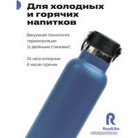 Термокружка RoadLike Flask 600мл (синий)