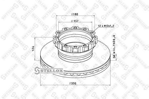 

Stellox 8500711SX