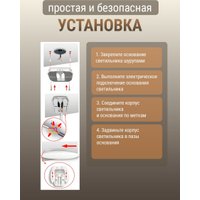 Припотолочная люстра Alfaled JK-R 28W 4000K (белый)