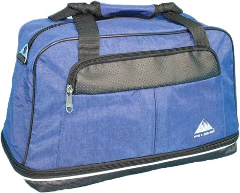 

Дорожная сумка Rise М-212 (черный/синий)