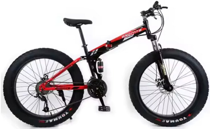 

Велосипед Daurada D2-F106 р.13-14 (черный/красный)