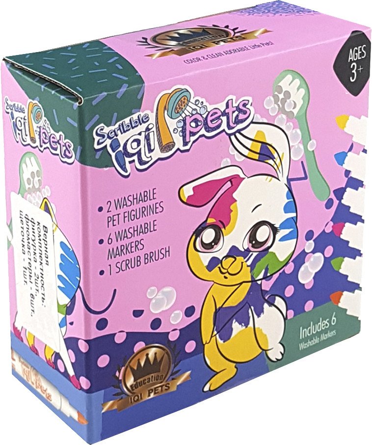 

Набор для рисования Qunxing Toys Раскрась питомца SP8603