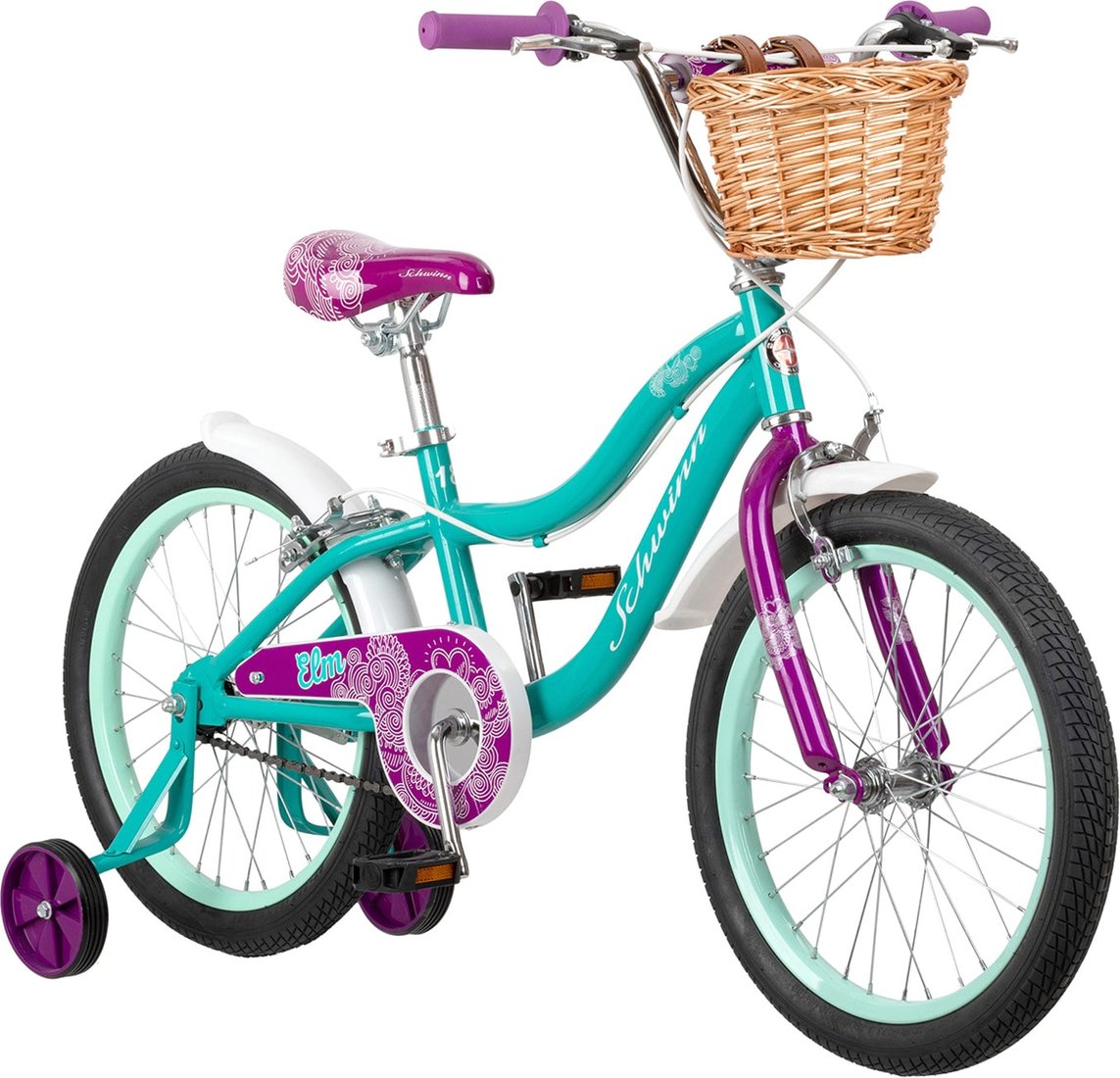 

Детский велосипед Schwinn Elm 18 S0821RUBWB 2020 (голубой)