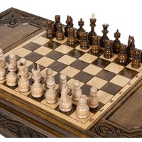 Шахматы/шашки/нарды Haleyan Нарды + Шахматы kh401