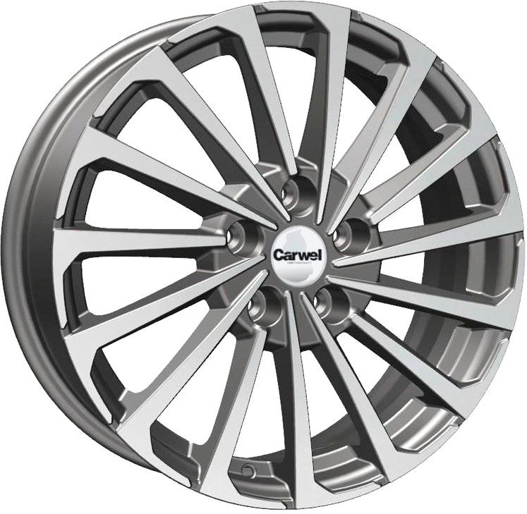 

Литые диски Carwel Кагра 1721 17x6.5" 5x114.3мм DIA 54.1мм ET 45мм AGR