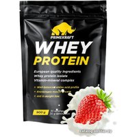 Протеин сывороточный (концентрат) Prime Kraft Whey Protein с витаминами и минералами (900г, клубничный йогурт)