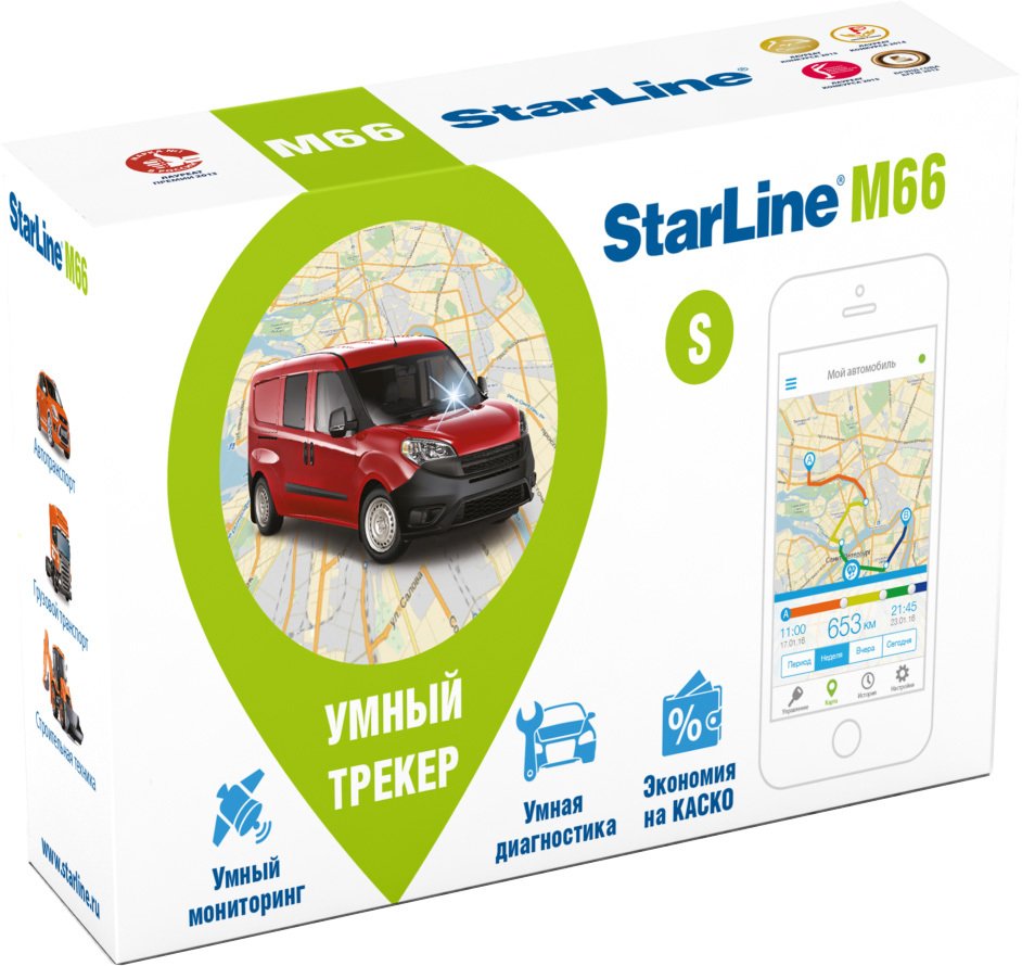 

Автомобильный GPS-трекер StarLine M66 S