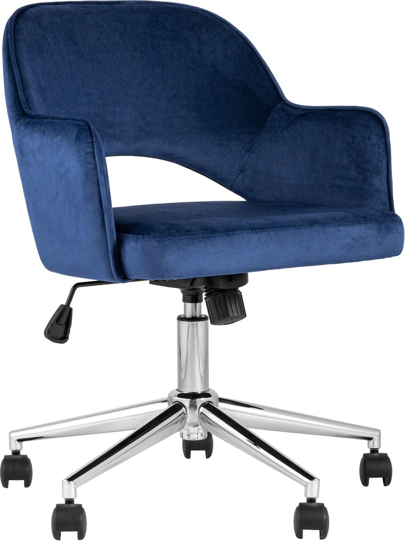 

Офисное кресло Stool Group Кларк велюр (синий)