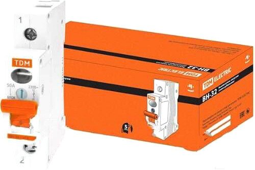 

Выключатель нагрузки TDM Electric SQ0211-0006 (мини-рубильник)