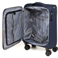 Чемодан-спиннер Torber Brosno T1901S (синий)