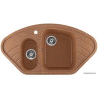 Кухонная мойка Gerhans E02 (терракот)