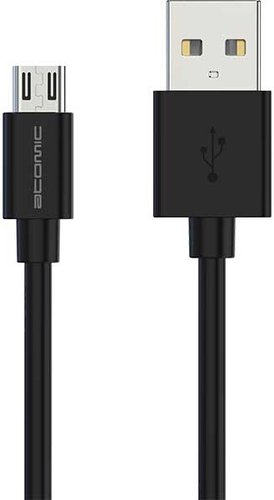 Кабель Atomic HQ-Trend 30.246 USB Type-A - microUSB (1 м, черный)